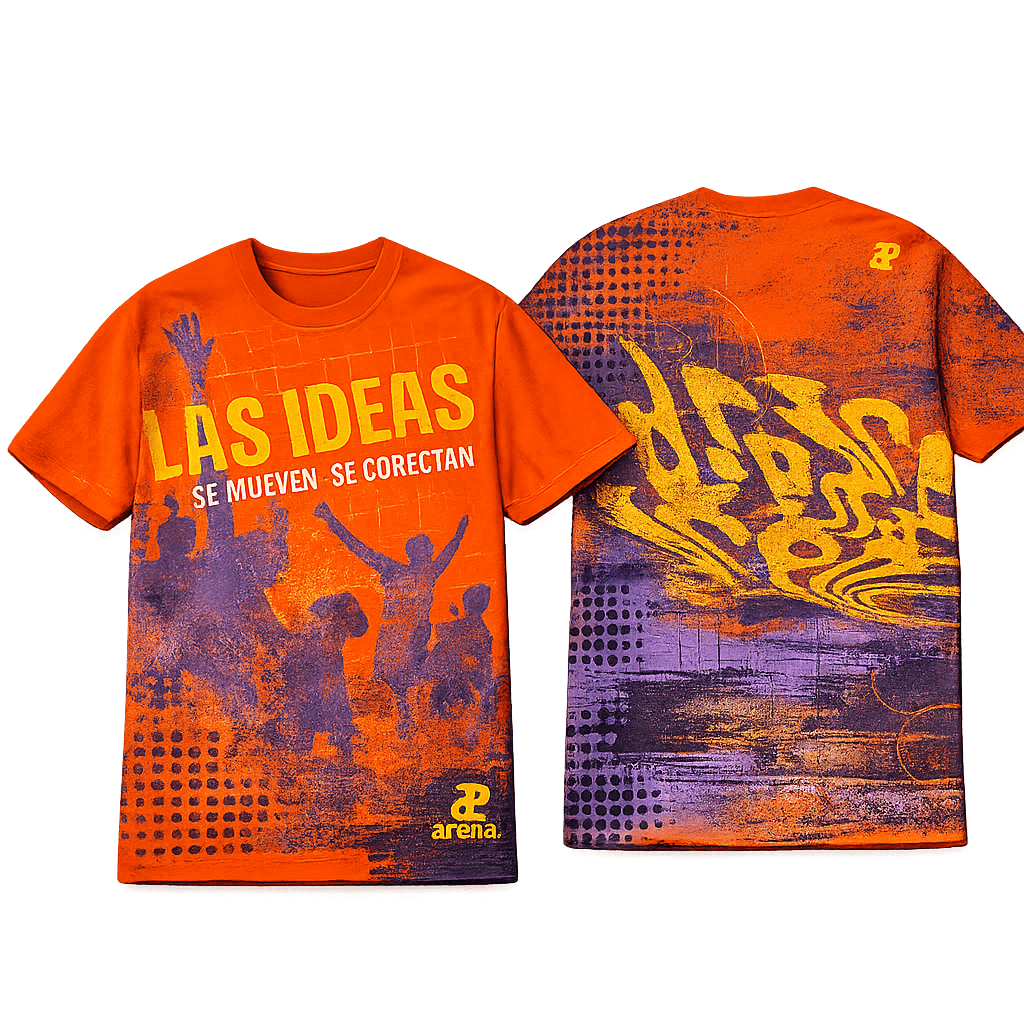 Remera Oversize Arena — Edición Textura Orgánica - Imagen 4
